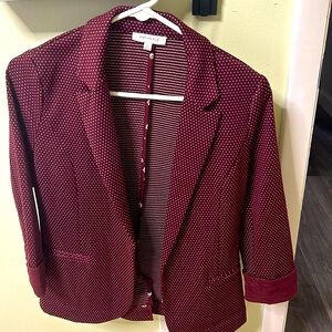 Skies are blue blazer